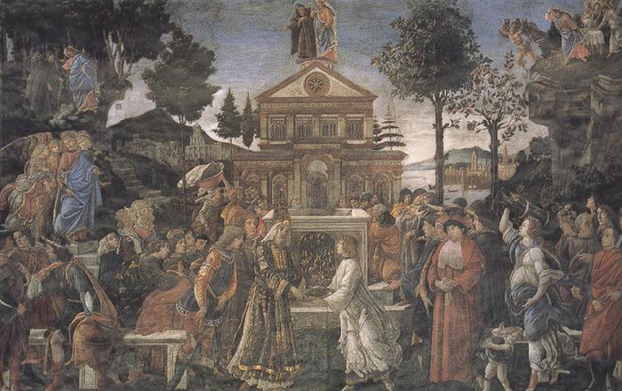 Sandro Botticelli Trials of Christ (mk36) Spain oil painting art